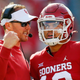 Caleb Williams (r.) is joining Lincoln Riley (l.) out west.